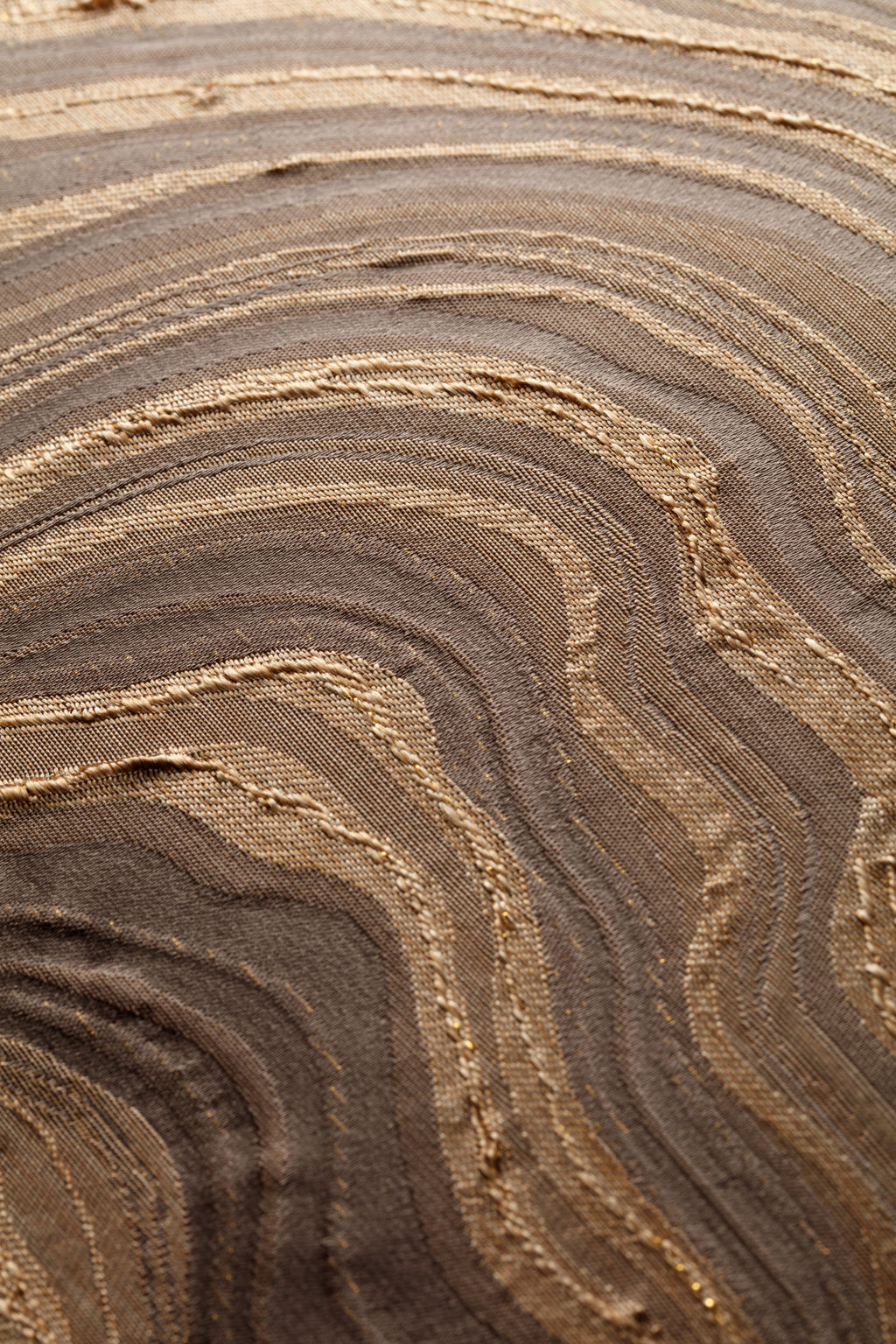 3D Jacquard Cushion Cover - STONE GREY