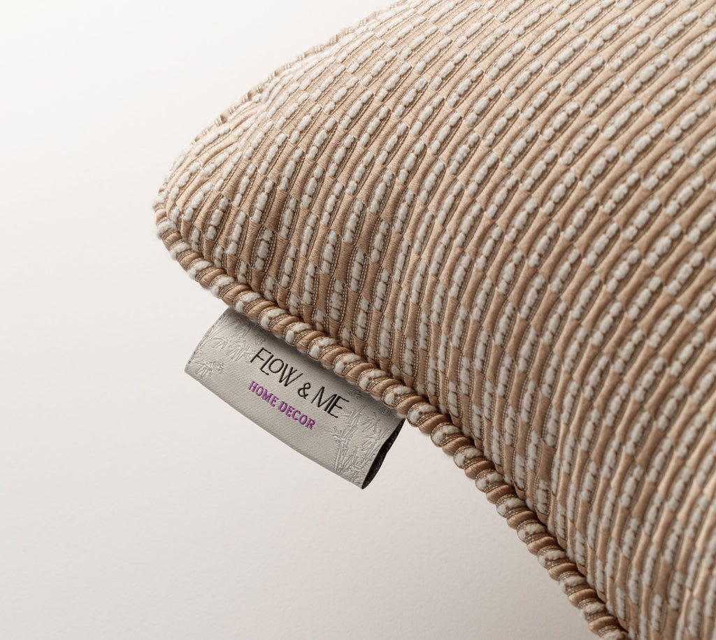 3D Jacquard Cushion Cover - MAGNOLIA GLOW