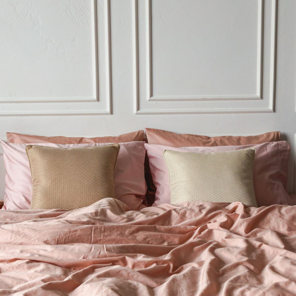 3D Jacquard Cushion Cover - PEARL IVORY