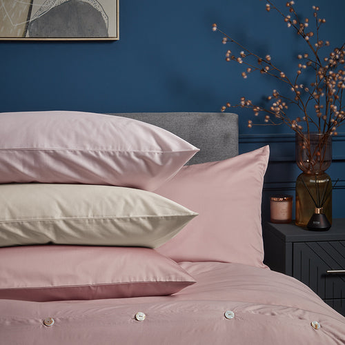 Premium Cotton Sateen Pillowcases (Set of 2) «LUMEN»